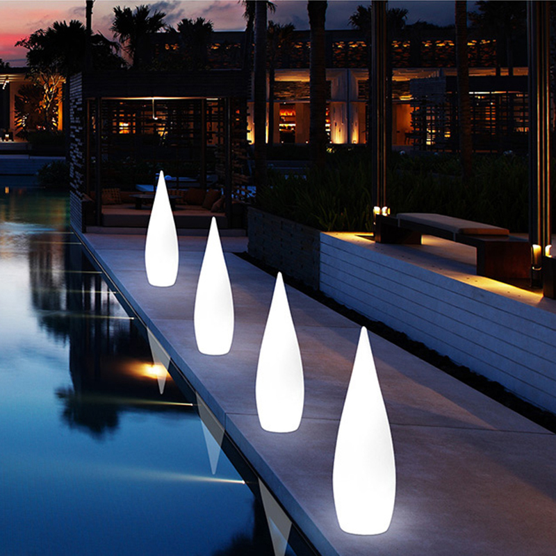 Piscina de pátio de jardim decoração de piscina de piscina moderna iluminação de piso permanente remoto rgb alteração de cor LED LUZ LUZ LUZ LUZES AUTO